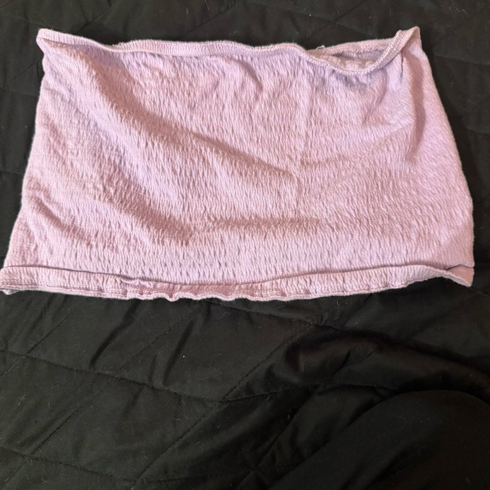 American Eagle Outfitters Lavender Crop Top
